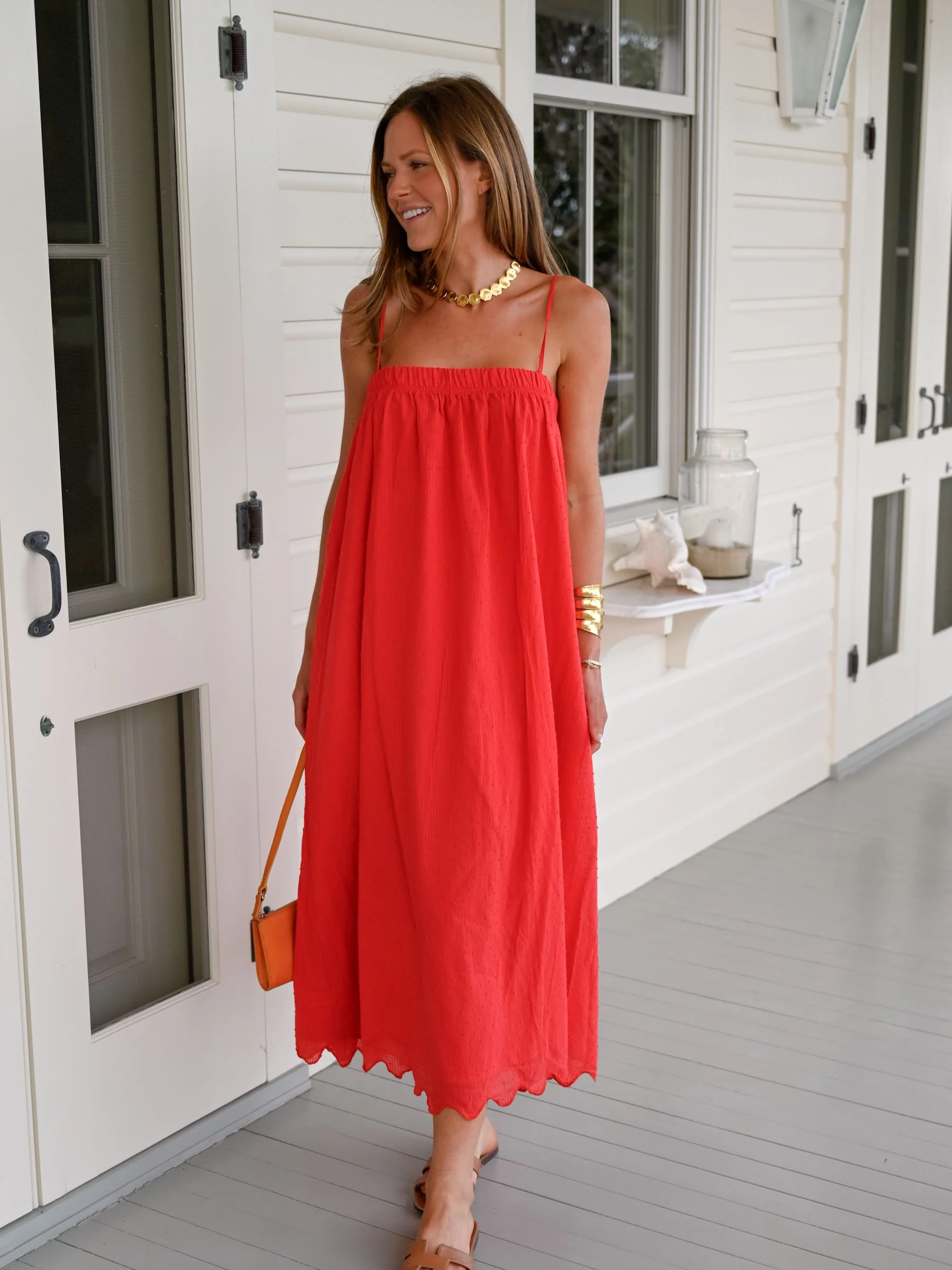 Barrett Maxi - Red Swiss Dot - Image 9