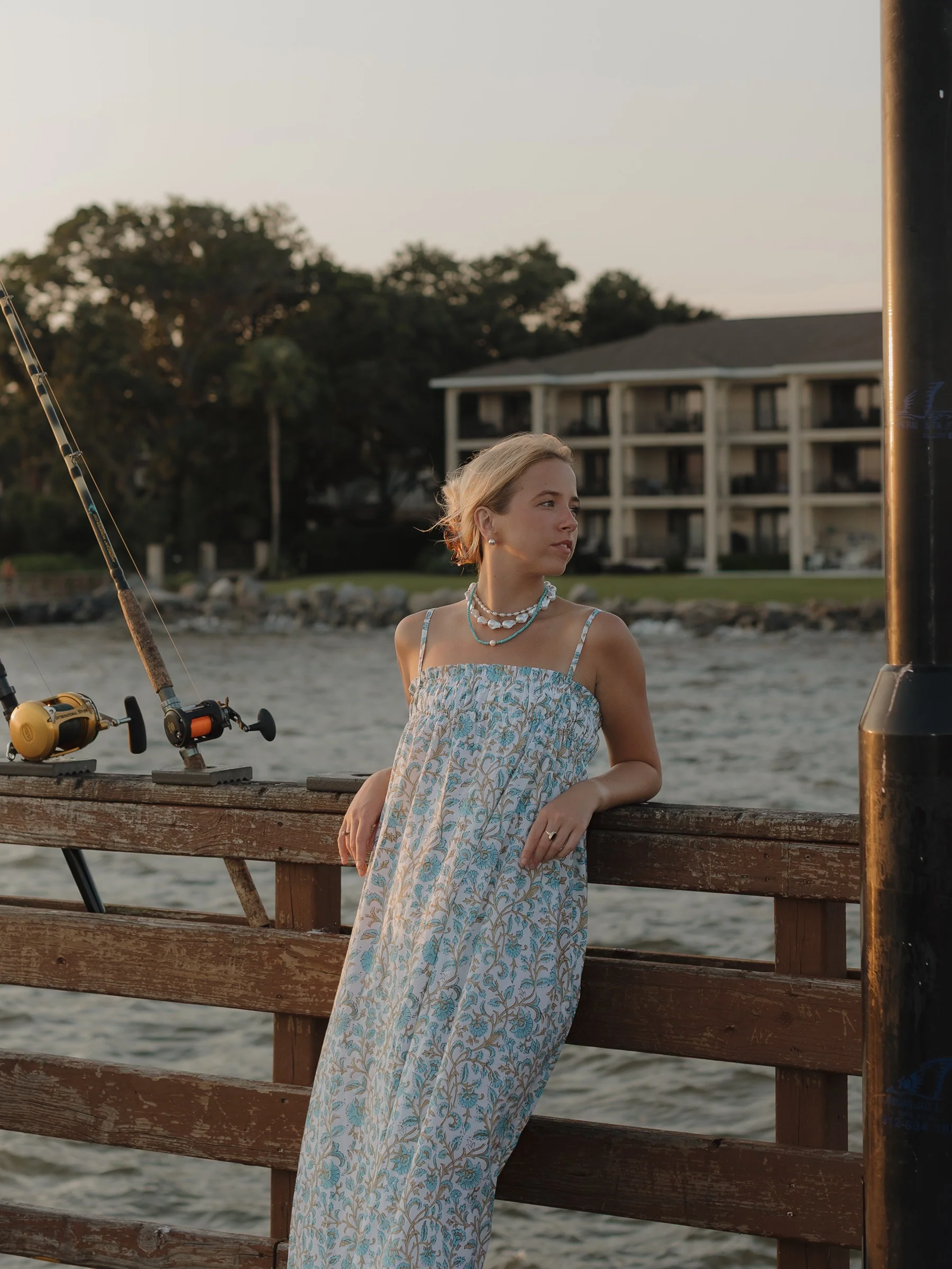 Magnolia Maxi in Aqua Reef - Image 3