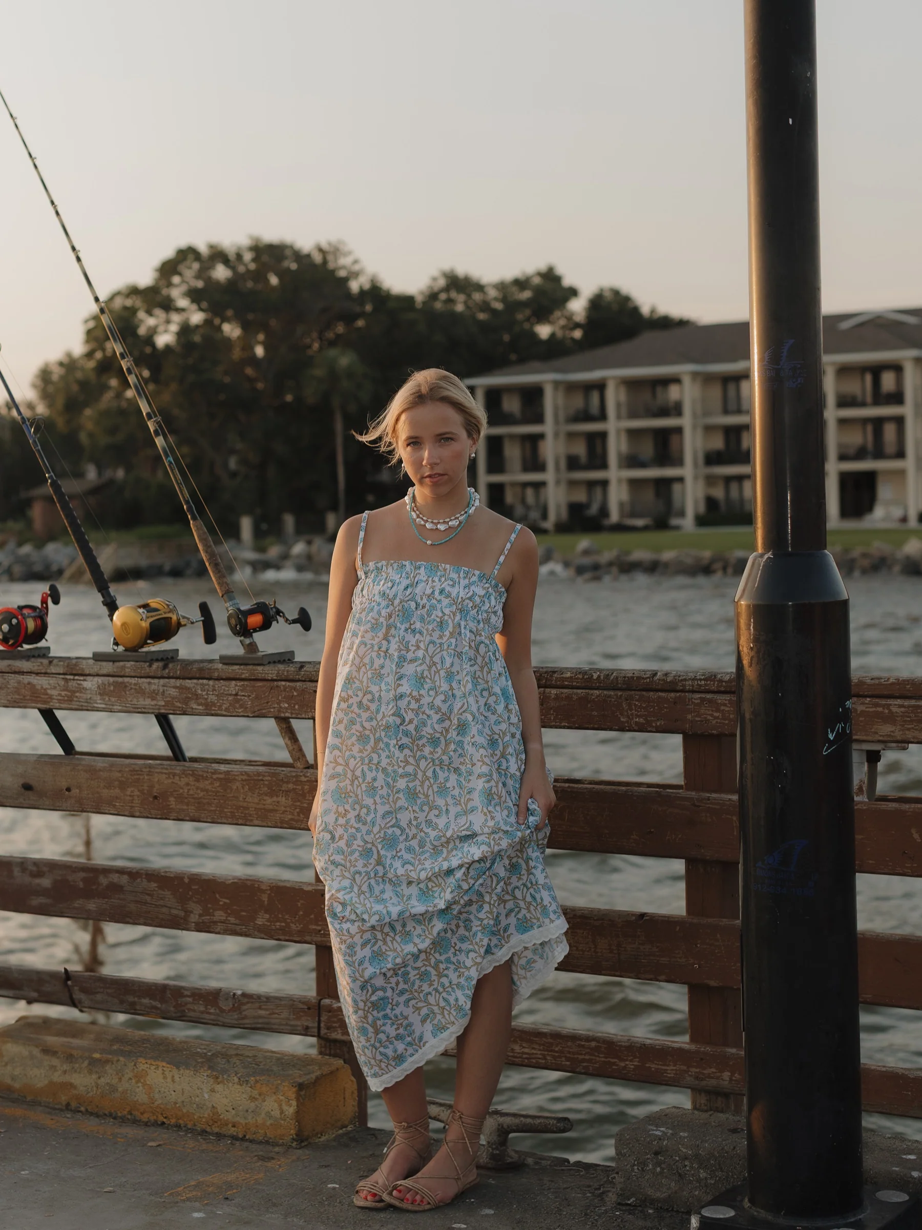 Magnolia Maxi in Aqua Reef - Image 4