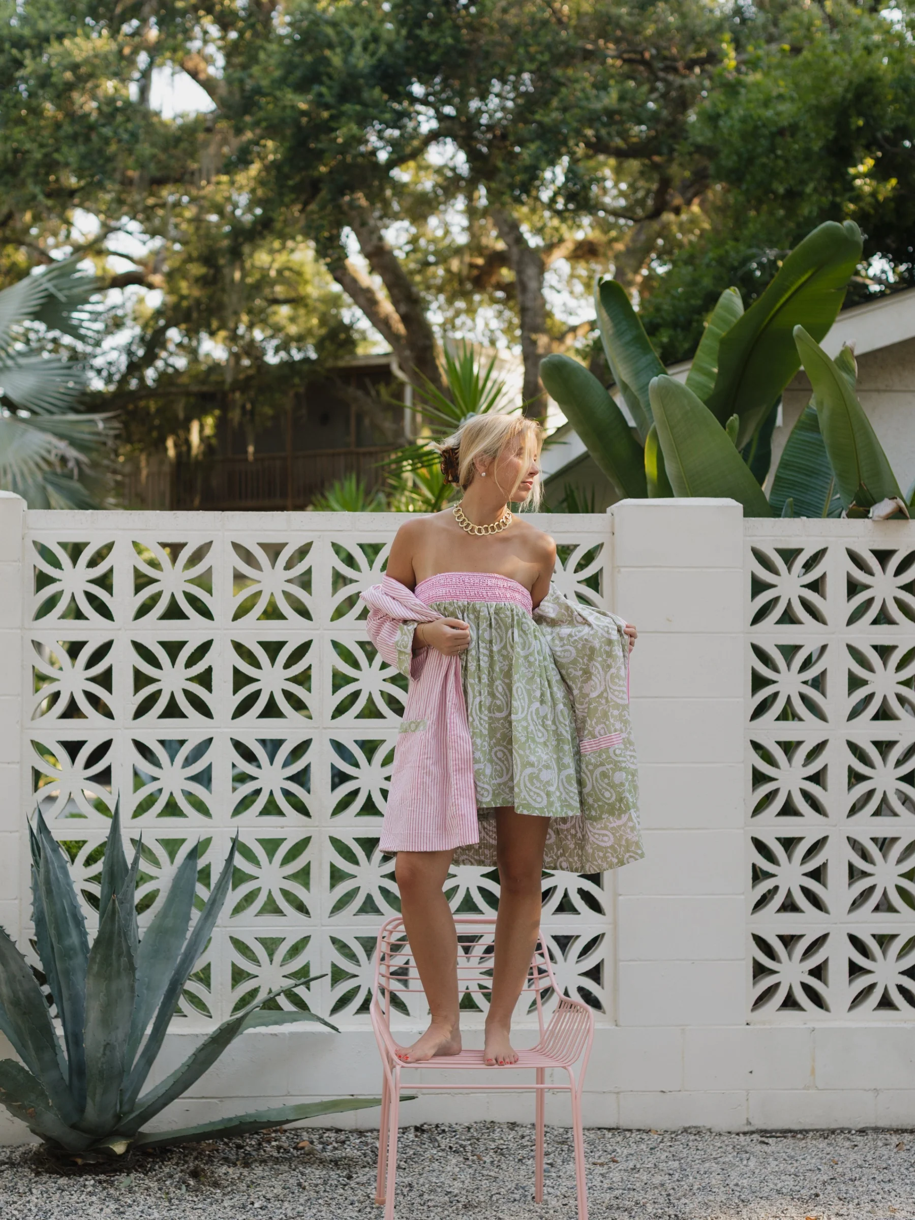 The Blythe Set - Picnic Vine Stripe - Image 4