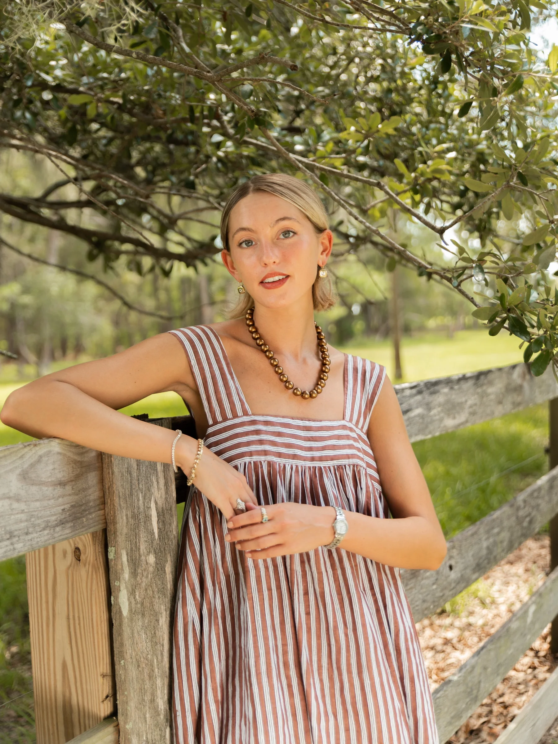 The Harriet Set - Mocha Stripe - Image 5