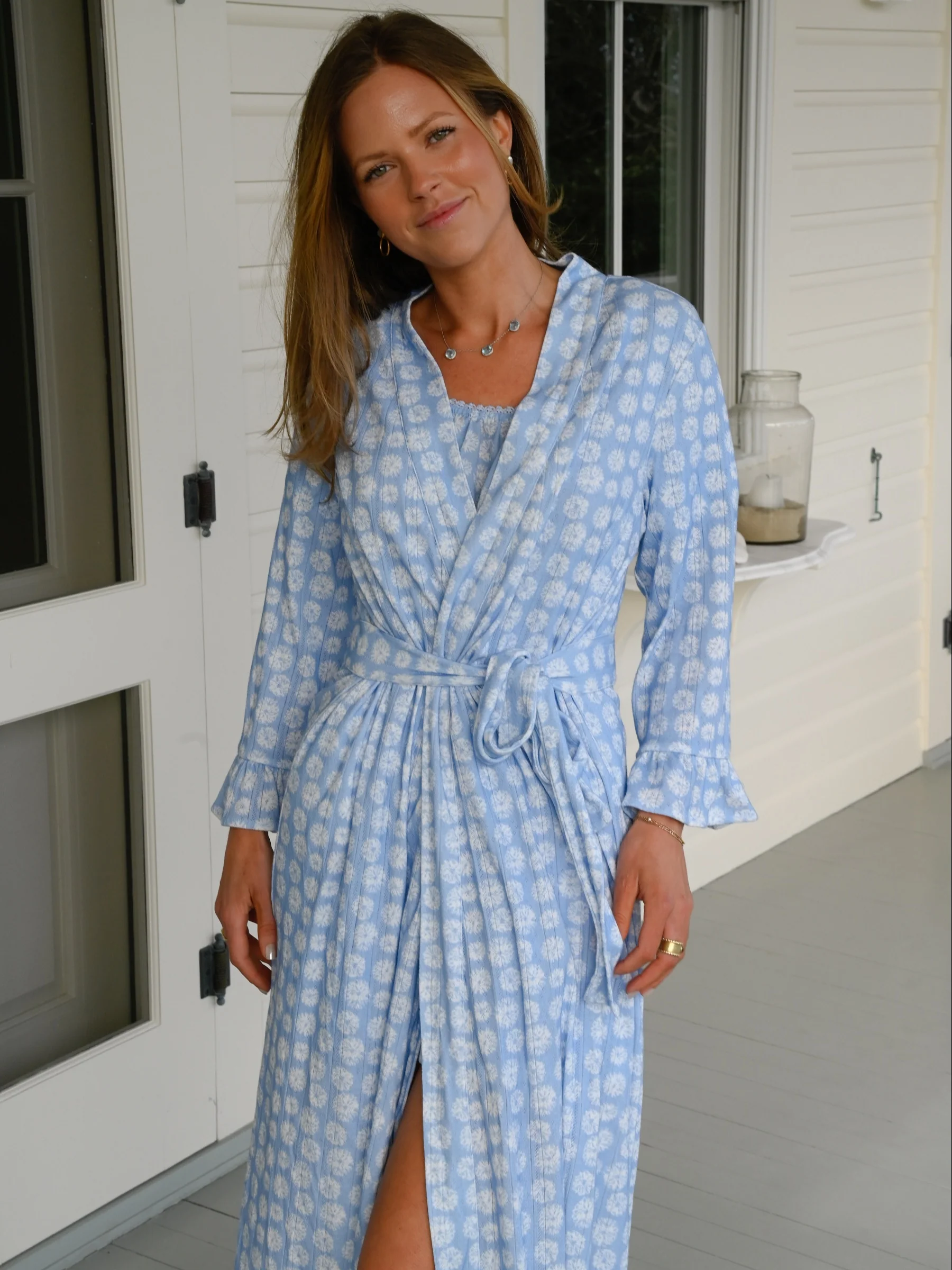 The Nap Wrap - Soft Blue Burst - Image 3