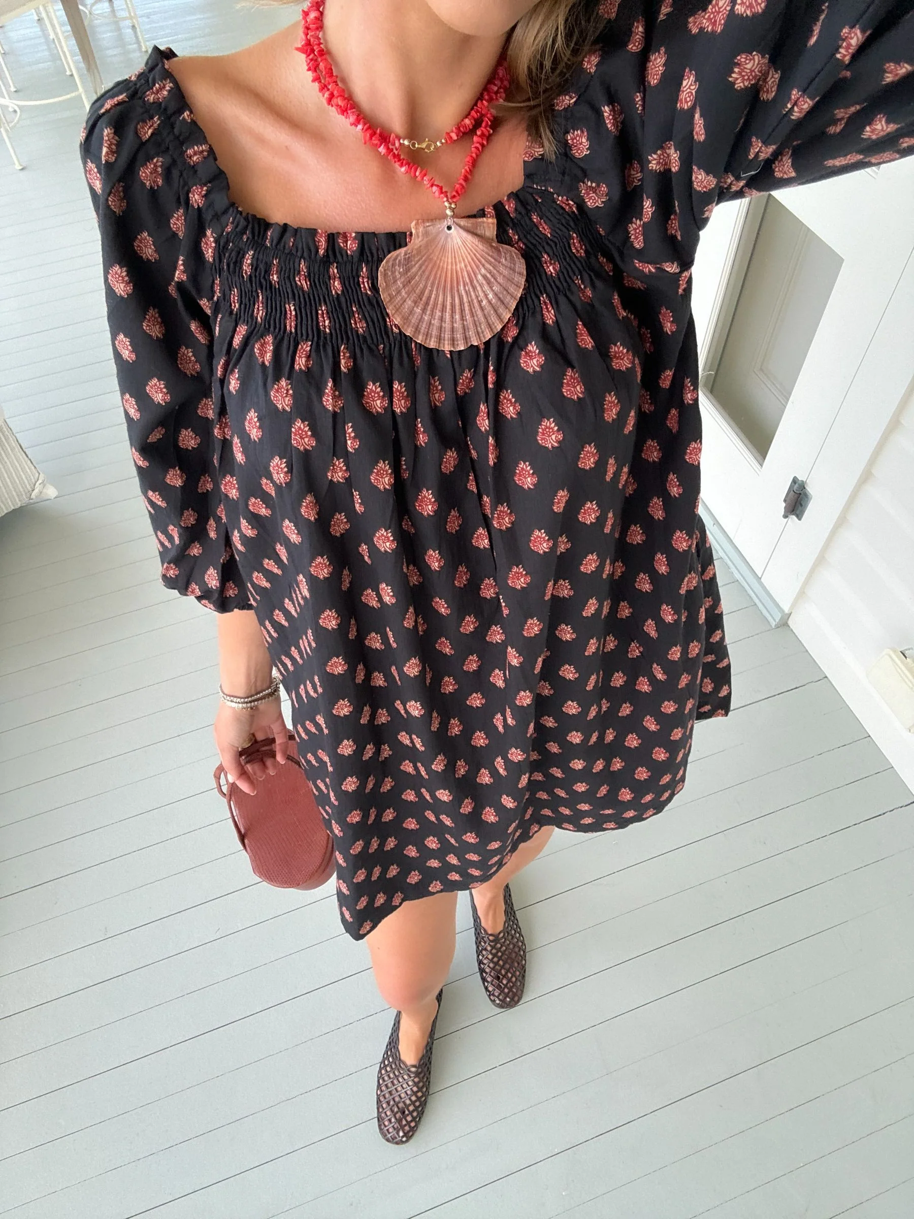 The Sweet and Short Set 3/4 Sleeves- Ember Bloom - Image 6