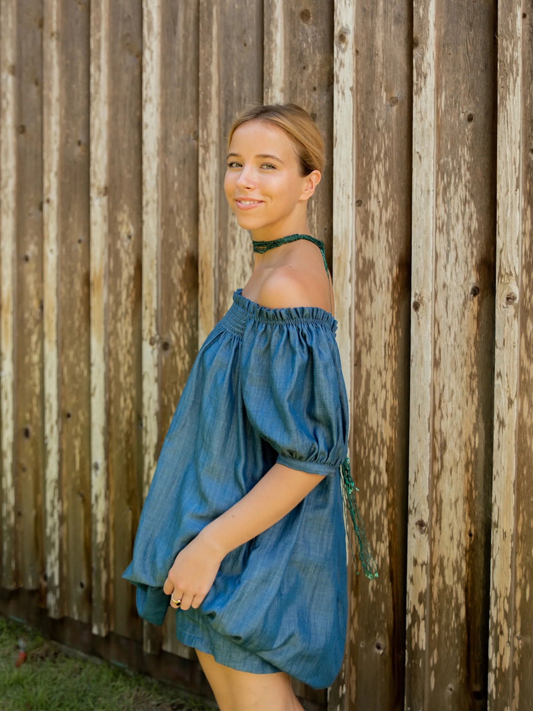 The Sweet and Short Set - Denim - Image 3