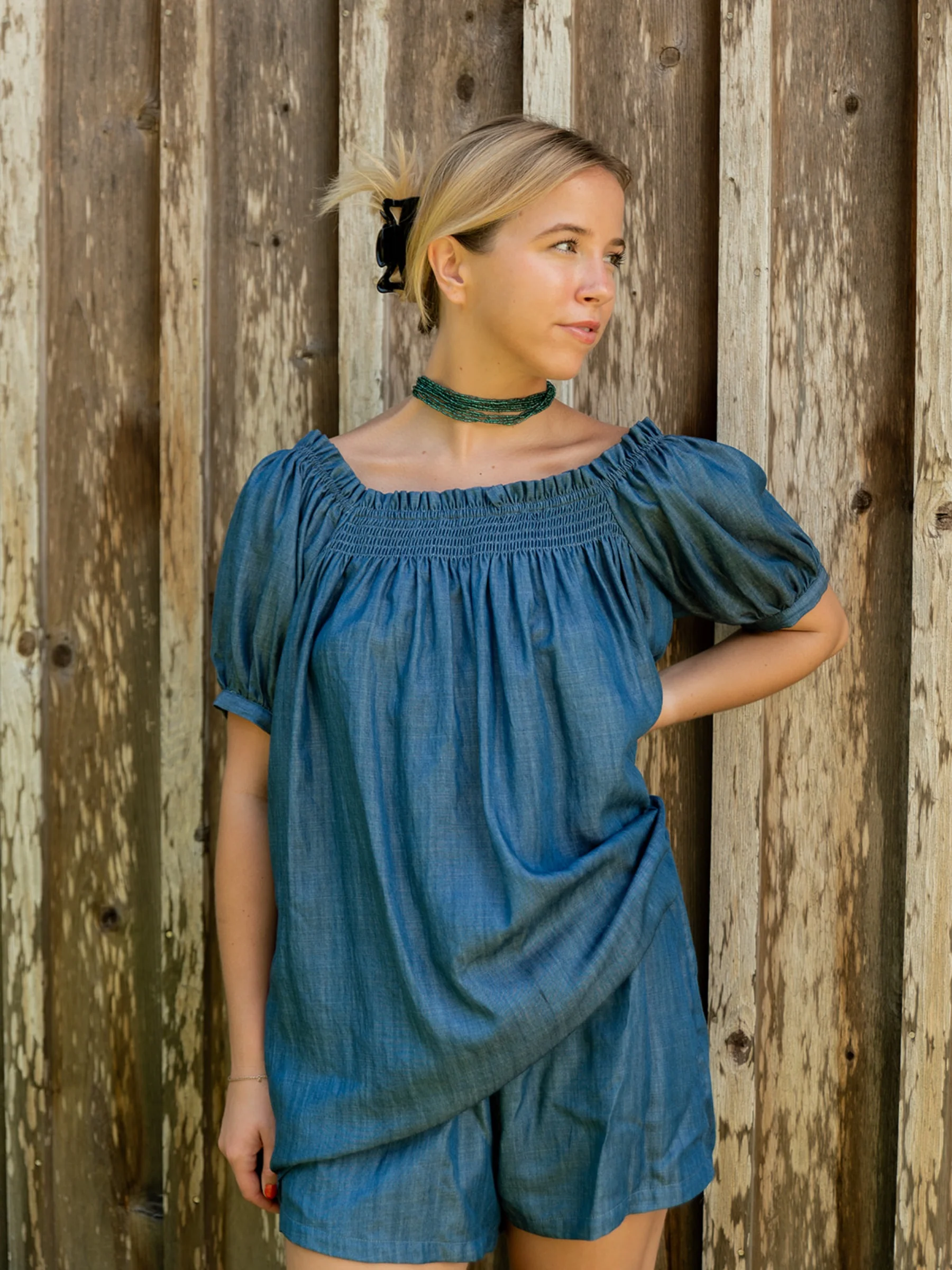 The Sweet and Short Set - Denim - Image 6