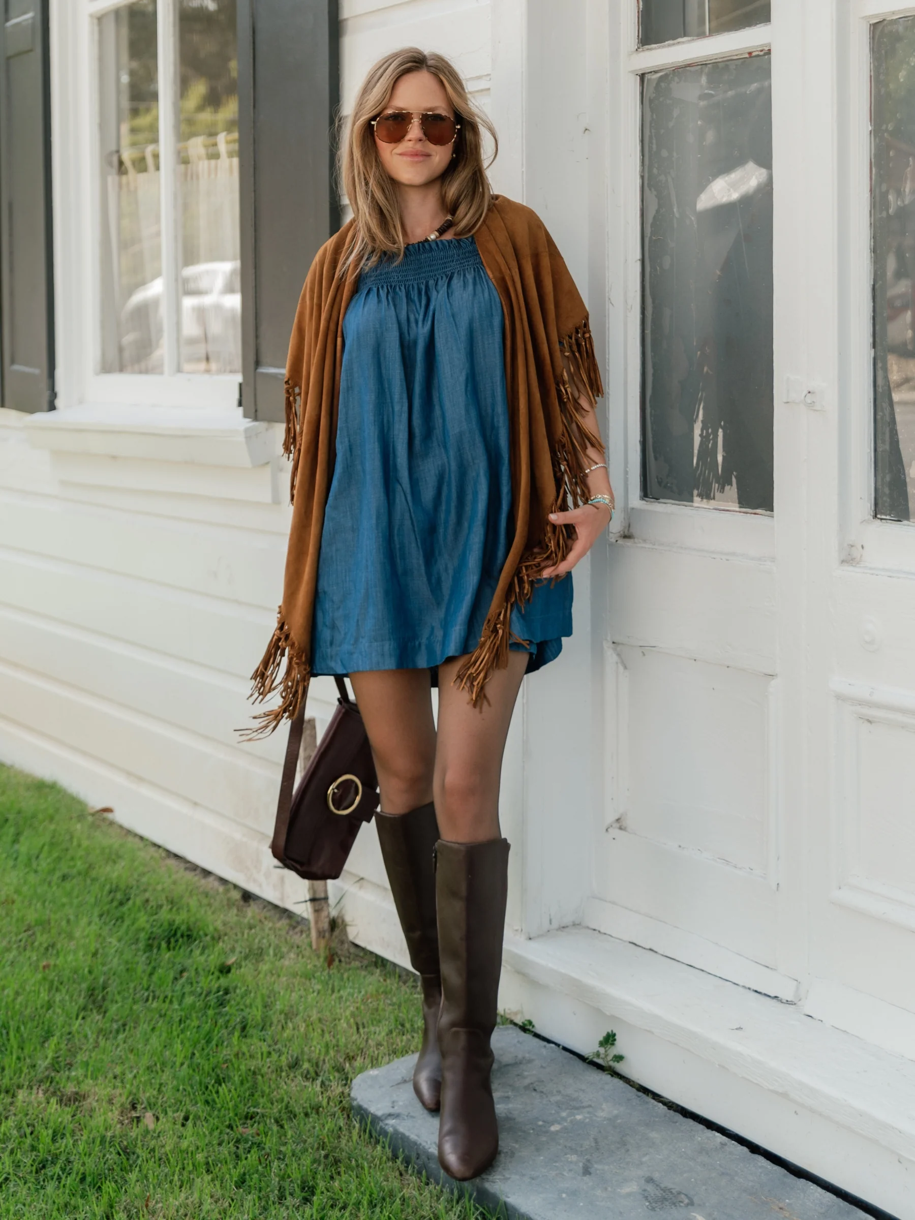 The Sweet and Short Set - Denim - Image 7