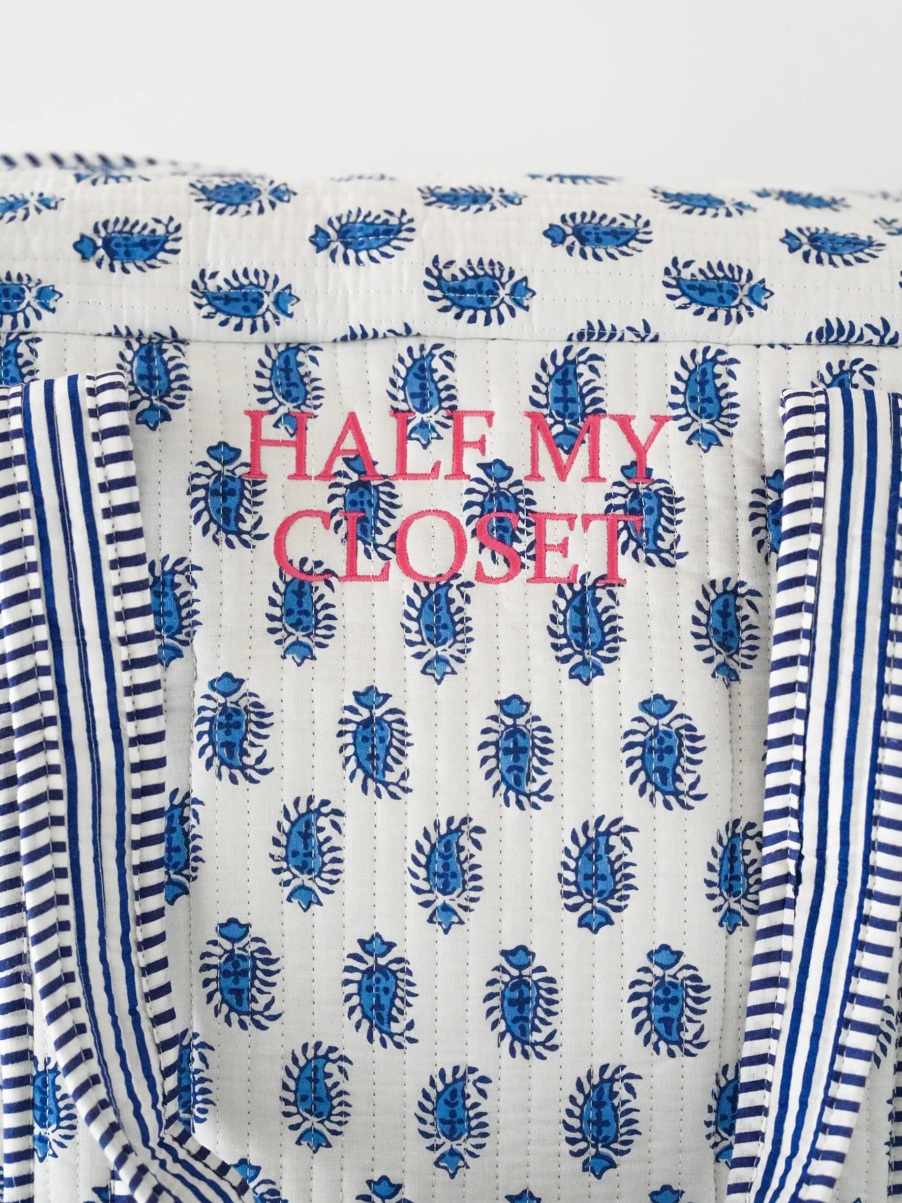 Weekender Bag - Blueberry Paisley "Half My Closet" - Image 3