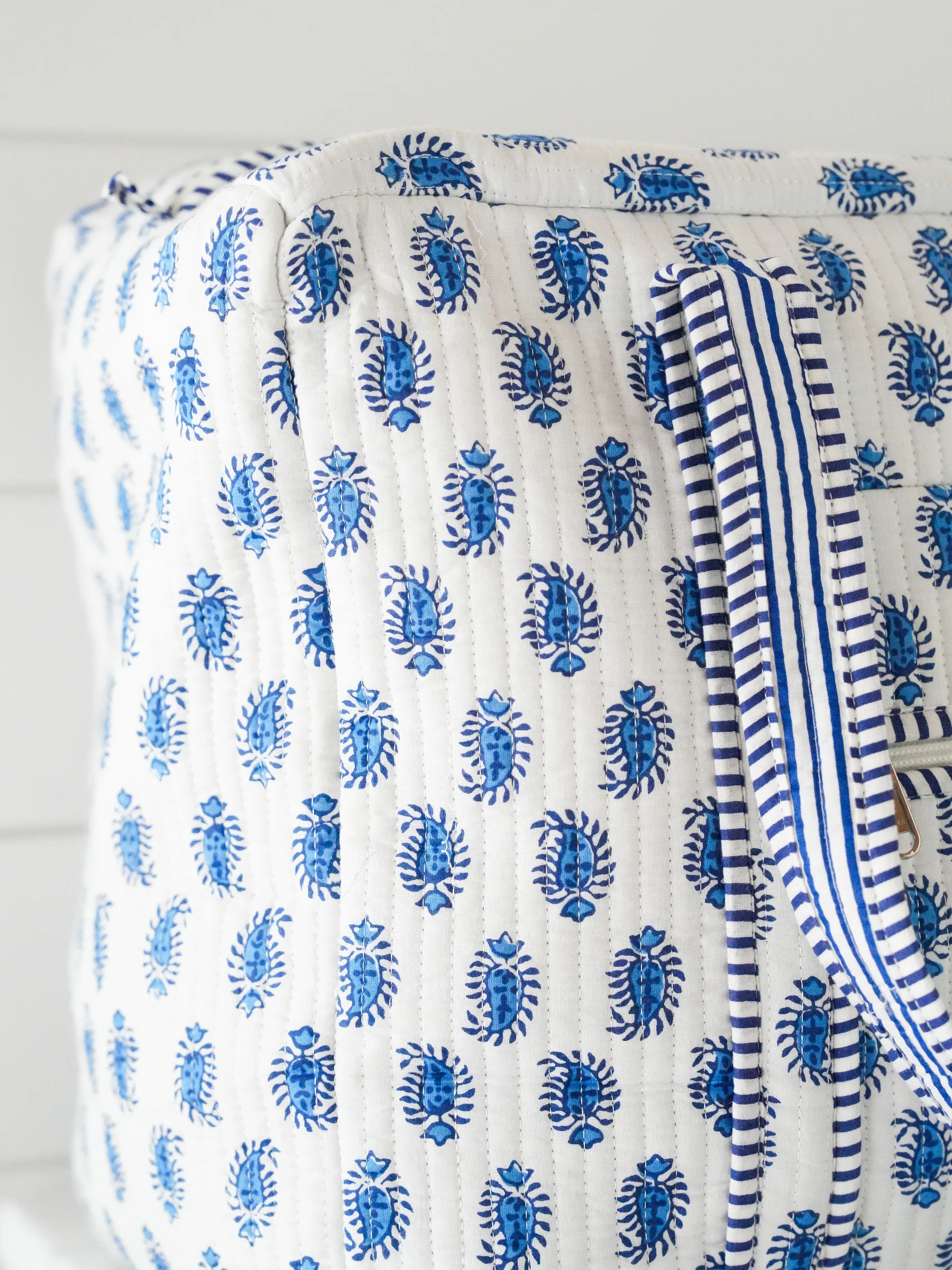 Weekender Bag - Blueberry Paisley "Half My Closet" - Image 5