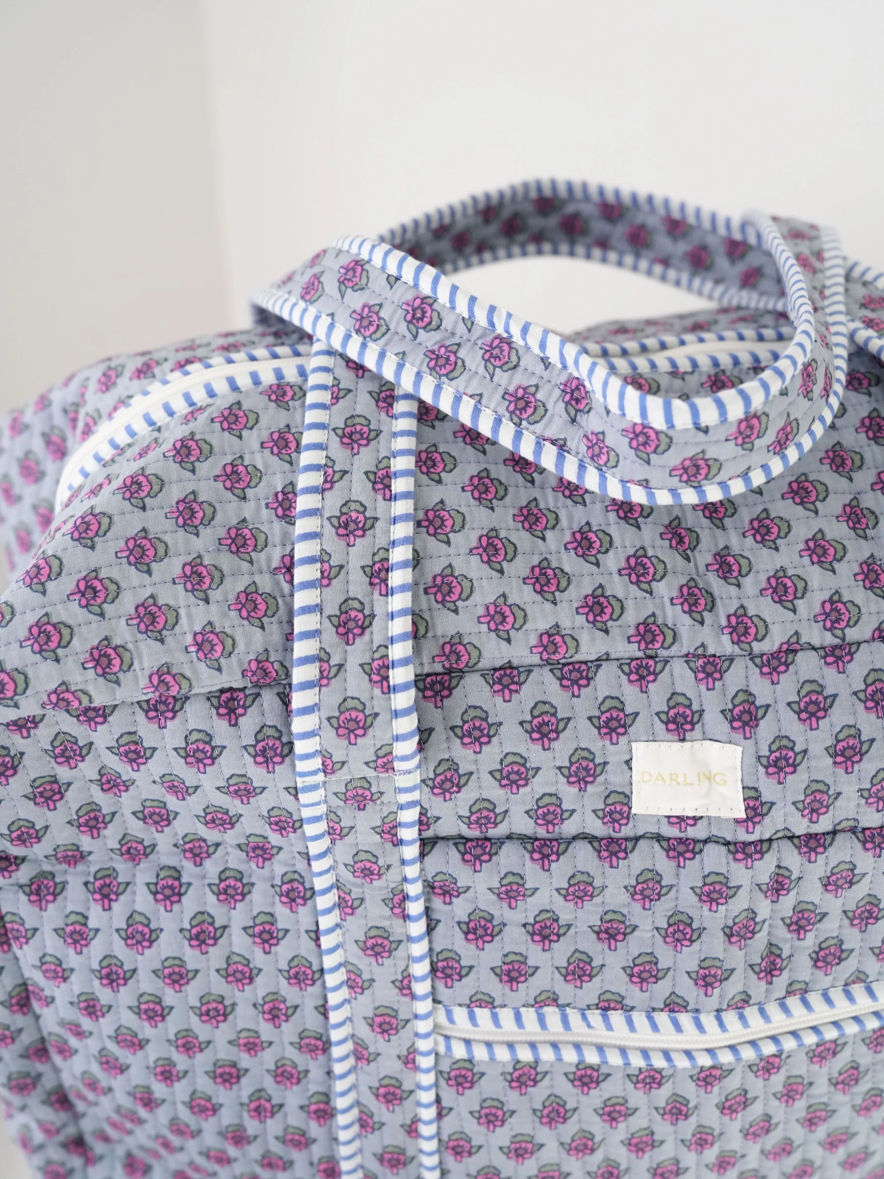 Weekender Bag - Periwinkle Daisy - Image 3